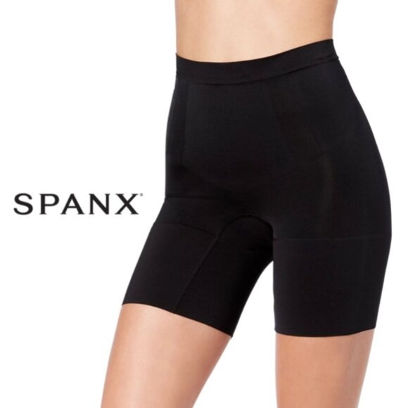 Spanx Women's OnCore Mid-Thigh Short SS6615 - Size Medium - Picture 1 of 10